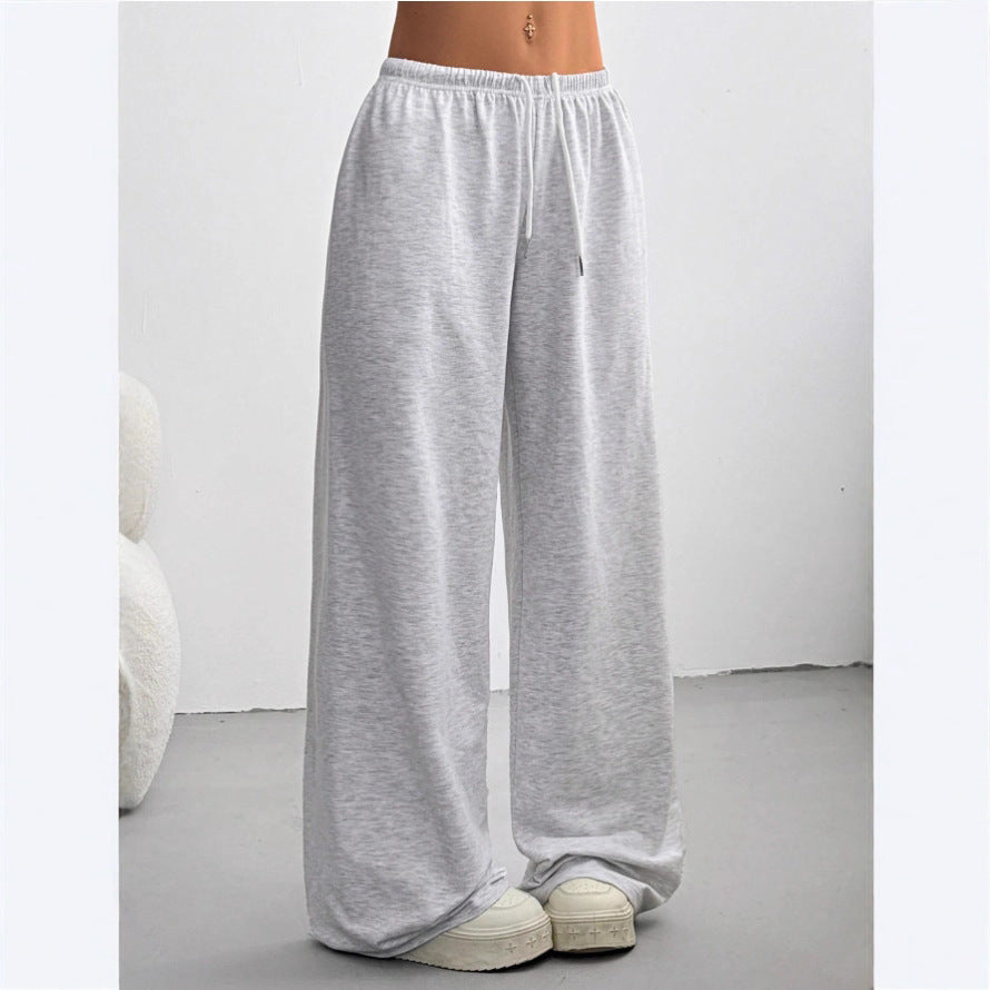 Minimalist Straight-Leg Drawstring Sweatpants – 6 Colors, S–2XL
