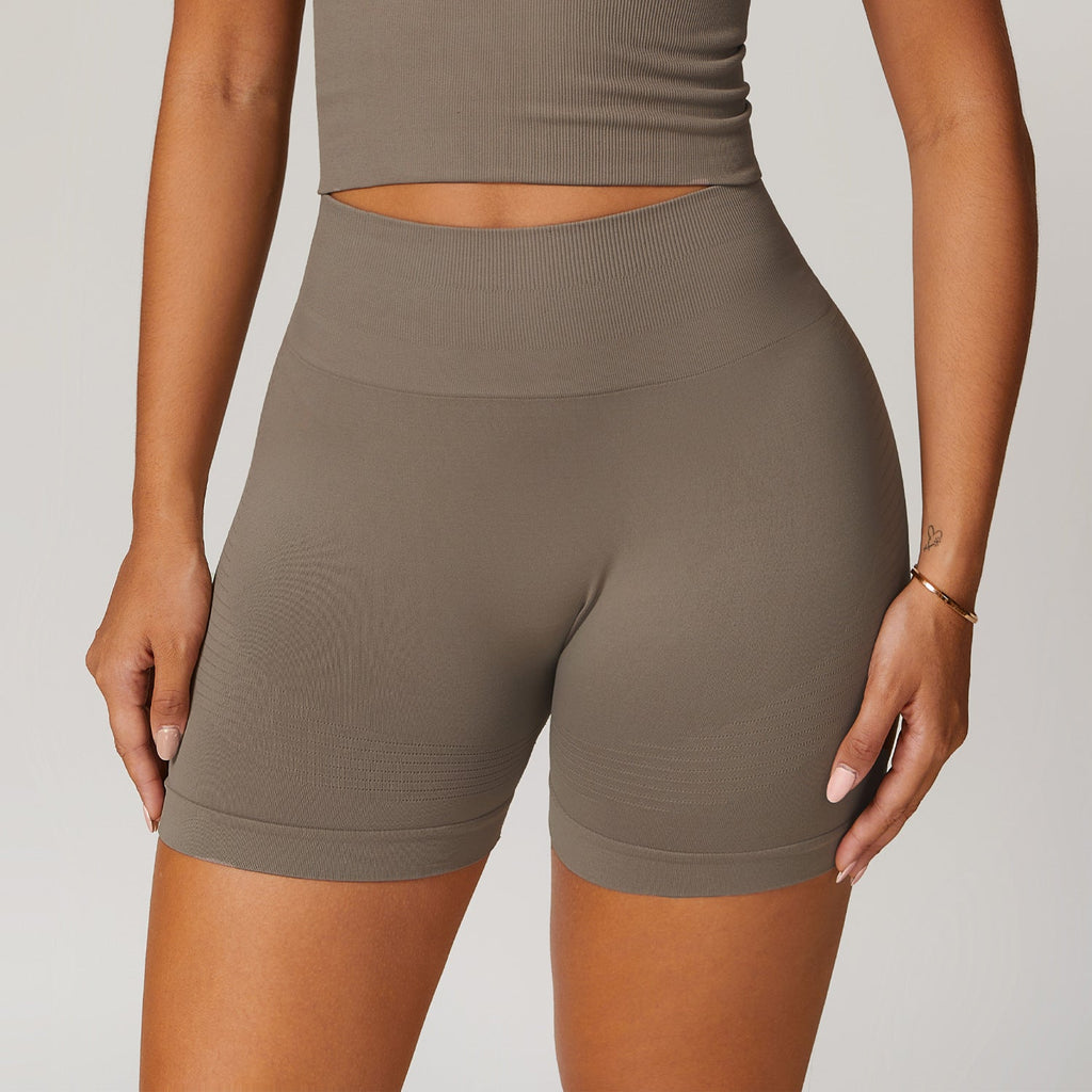 Women's High-Waist Tight Yoga Shorts – Running Sport Shorts