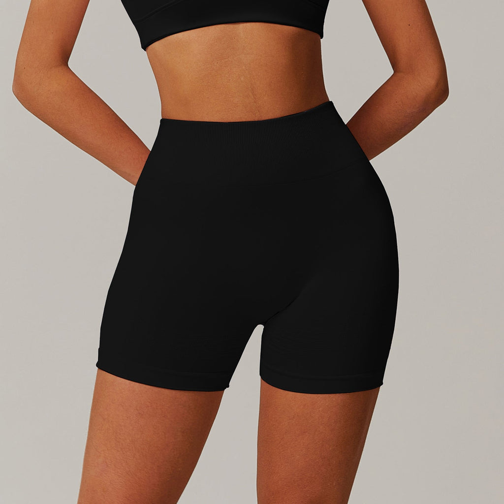 Women's High-Waist Tight Yoga Shorts – Running Sport Shorts