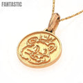 14K Gold Homie Bear Pendant