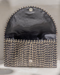 Ombre Rattan Clutch