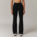 Women's High-Waist Flared Fitness Pants – Running Sport Trousers