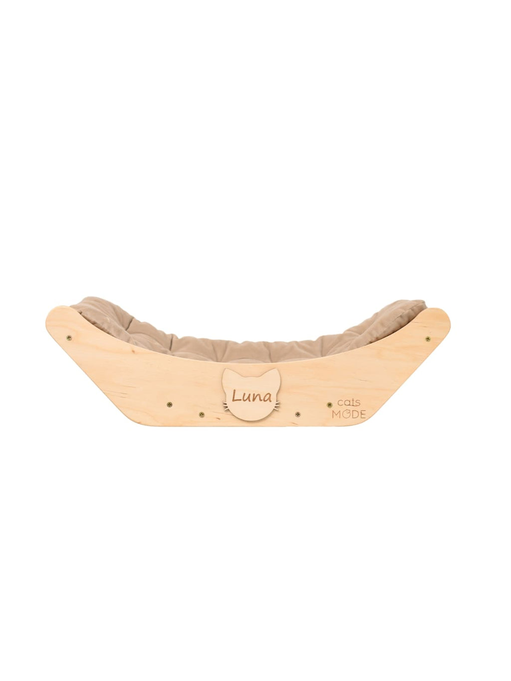 Cat Curve Wall Bed Black