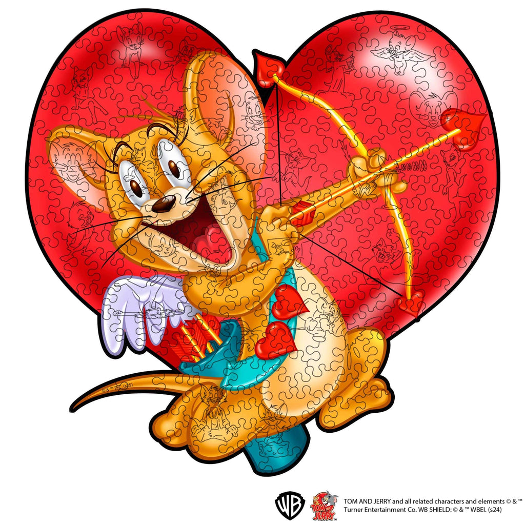 Wooden jigsaw puzzle Tom & Jerry™ – Cupid