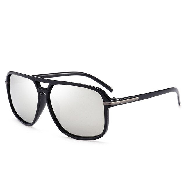Oversized Sunglasses Men Polarized Mirror Goggles Driving Sun Glasses