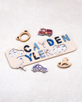 Cars Double Name Puzzle