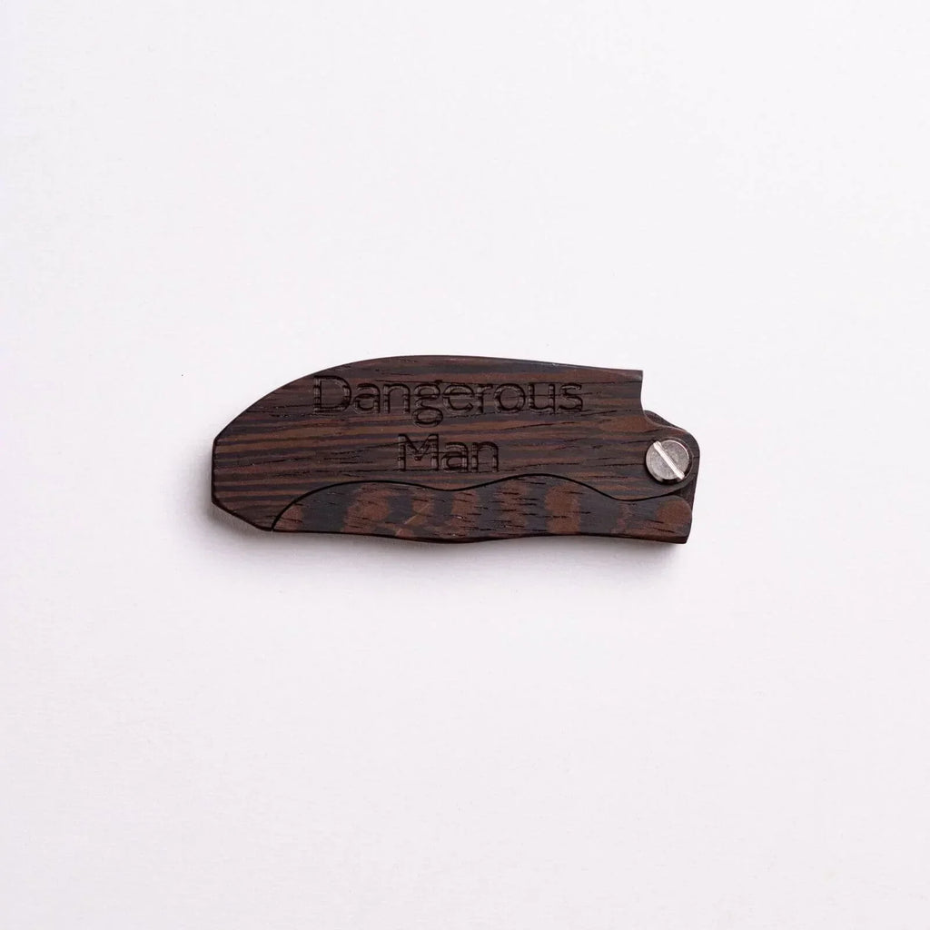 Wooden Beard Comb -Love is 🔥