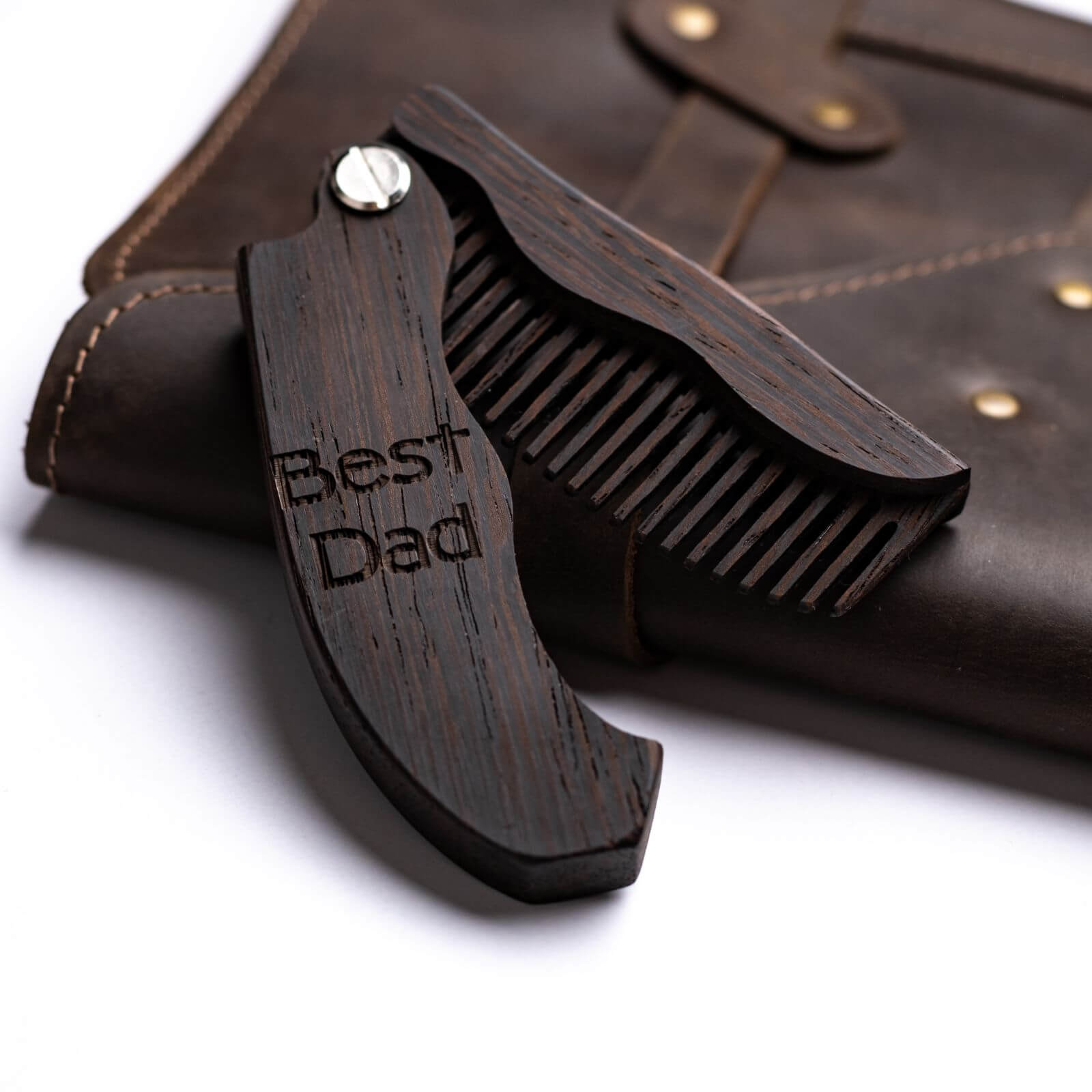 Wooden Beard Comb - Live Like a King