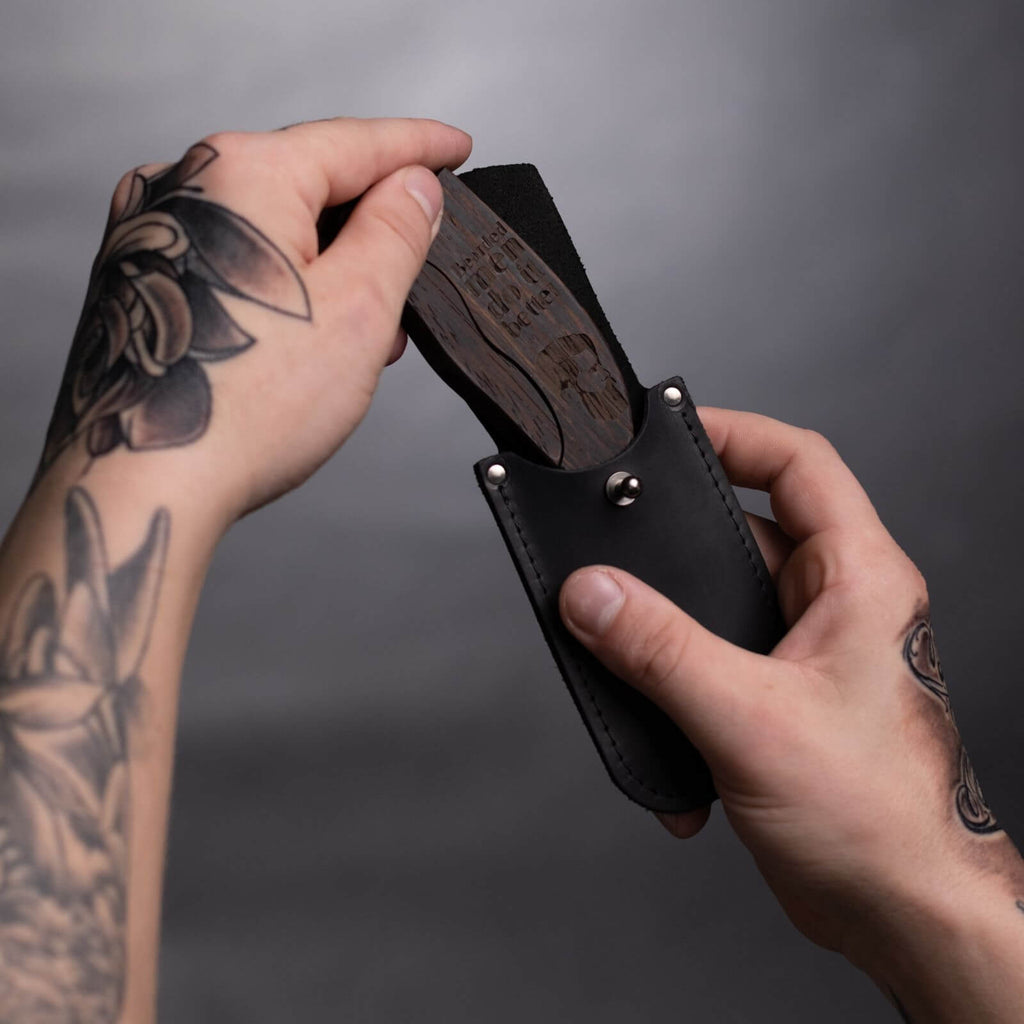 Wooden Beard Comb - Custom Engraving