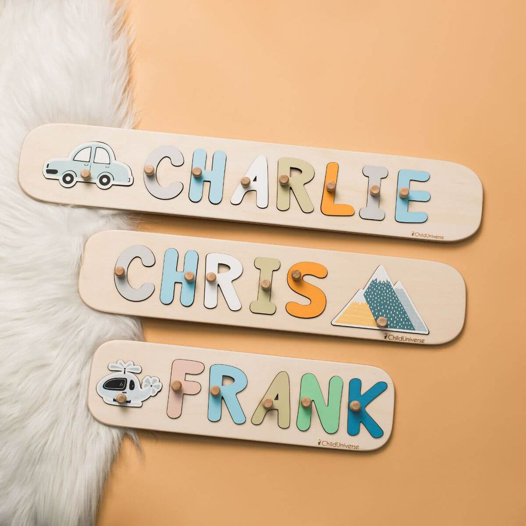 Custom Name Puzzle Charlie & Co