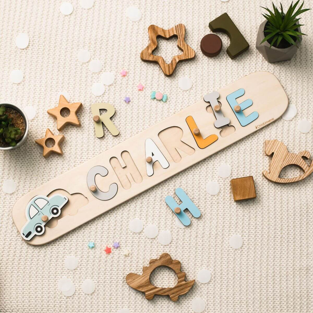 Custom Name Puzzle Aria & Co
