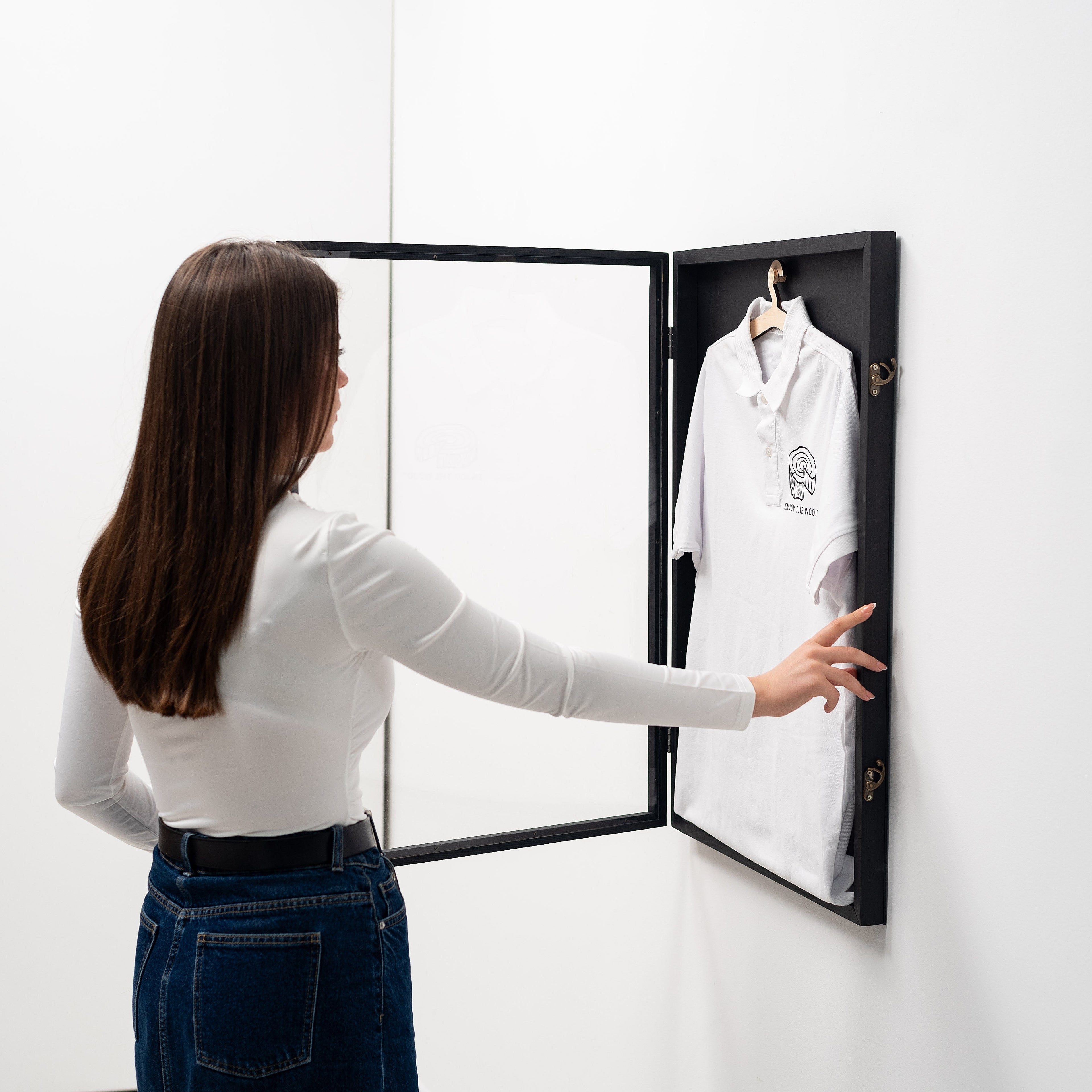 Premium Wooden Display Frame  for Collections & Art Display