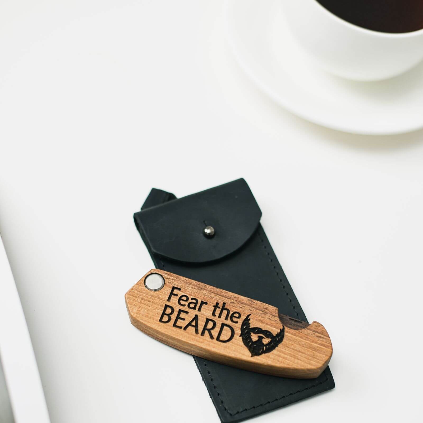 Wooden Beard Comb - Fear The Beard