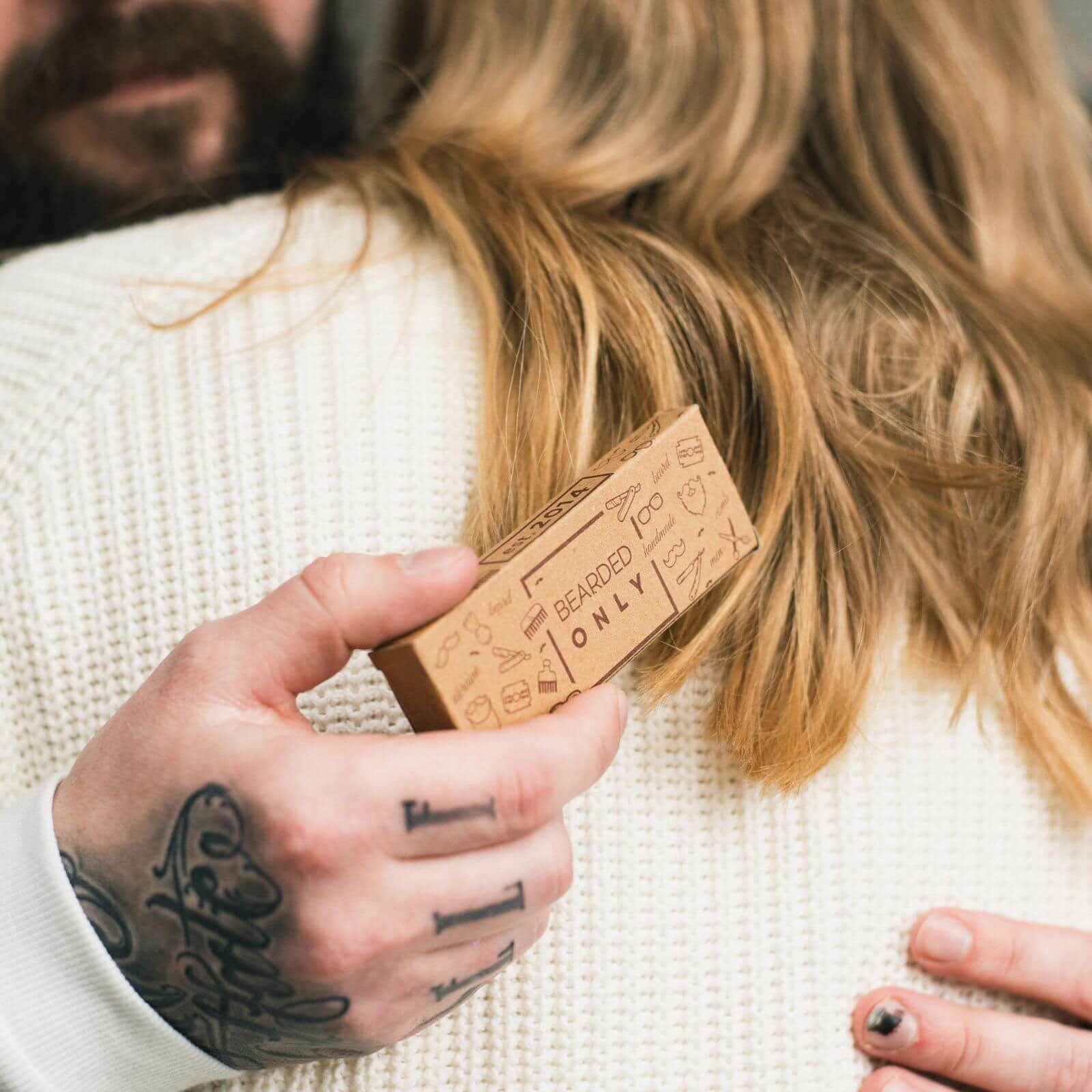 Wooden Beard Comb - Fear The Beard