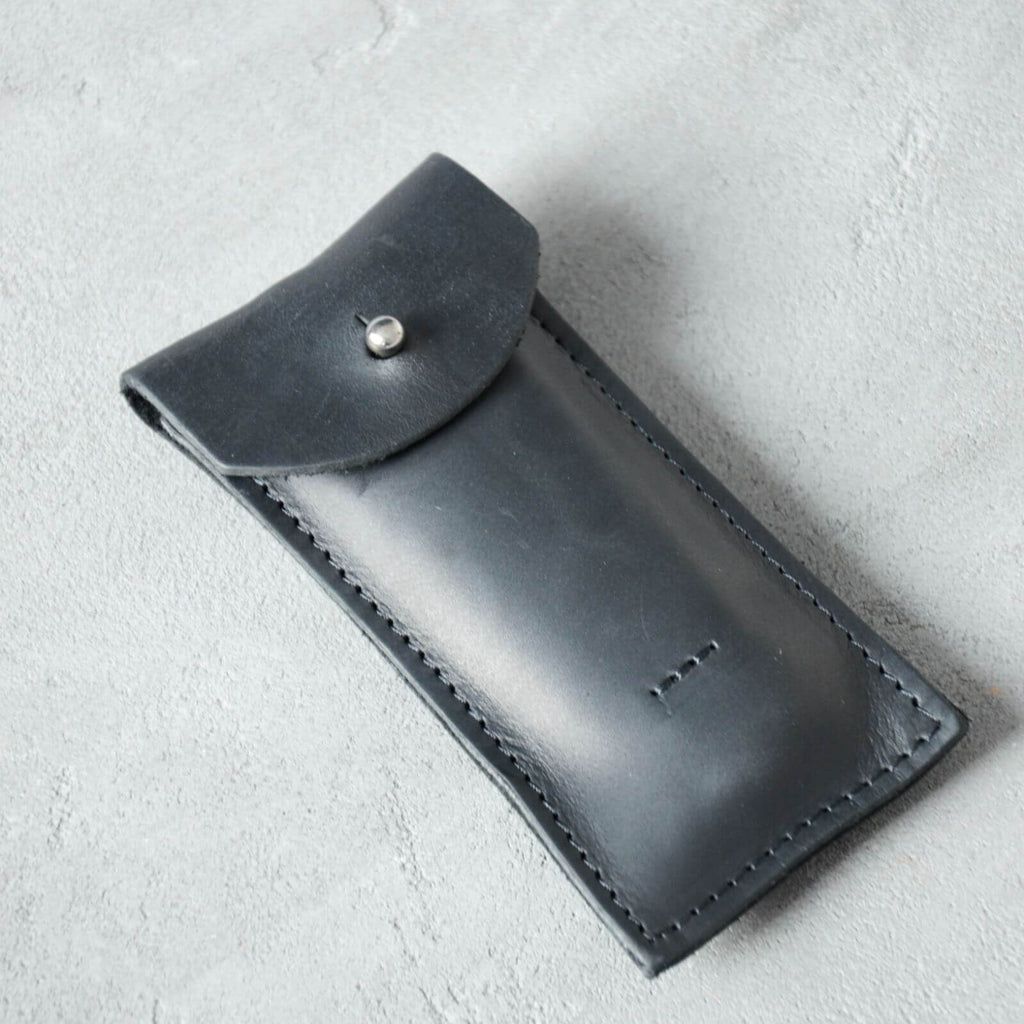 Wooden Beard Comb - Skull Dark
