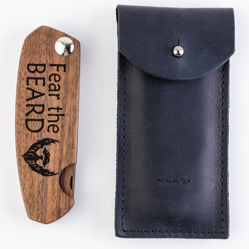 Wooden Beard Comb - Fear The Beard