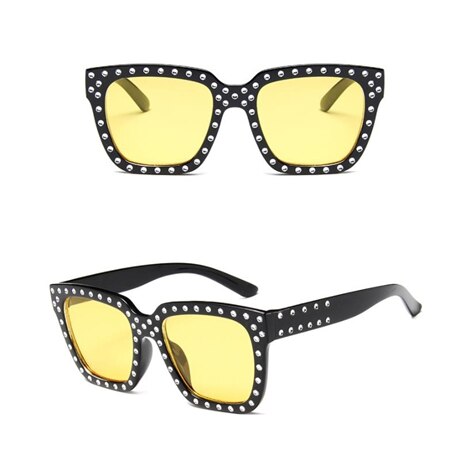 Sunglasses Women Crystal Decoration Sunglasses