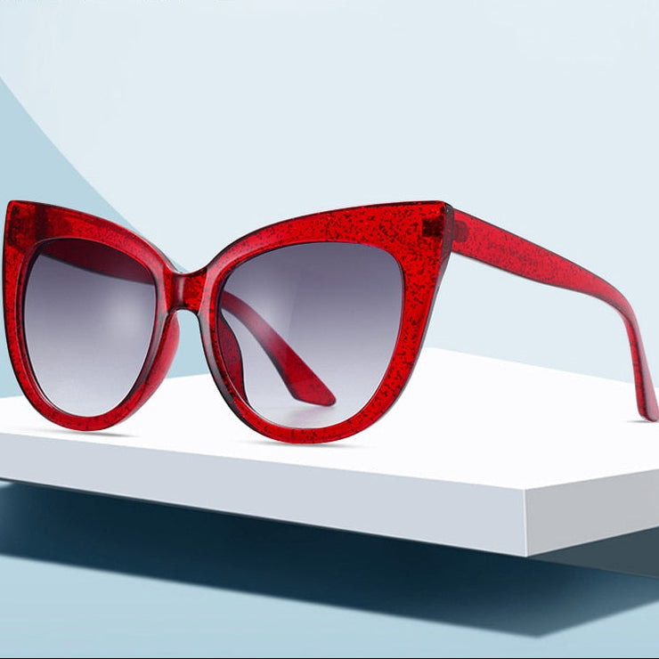 Women's Oversized Cat Eye Sunglasses UV400