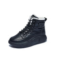 Women’s Plush-Lined Snow Boots – Non-Slip Lace-Up Winter Shoes