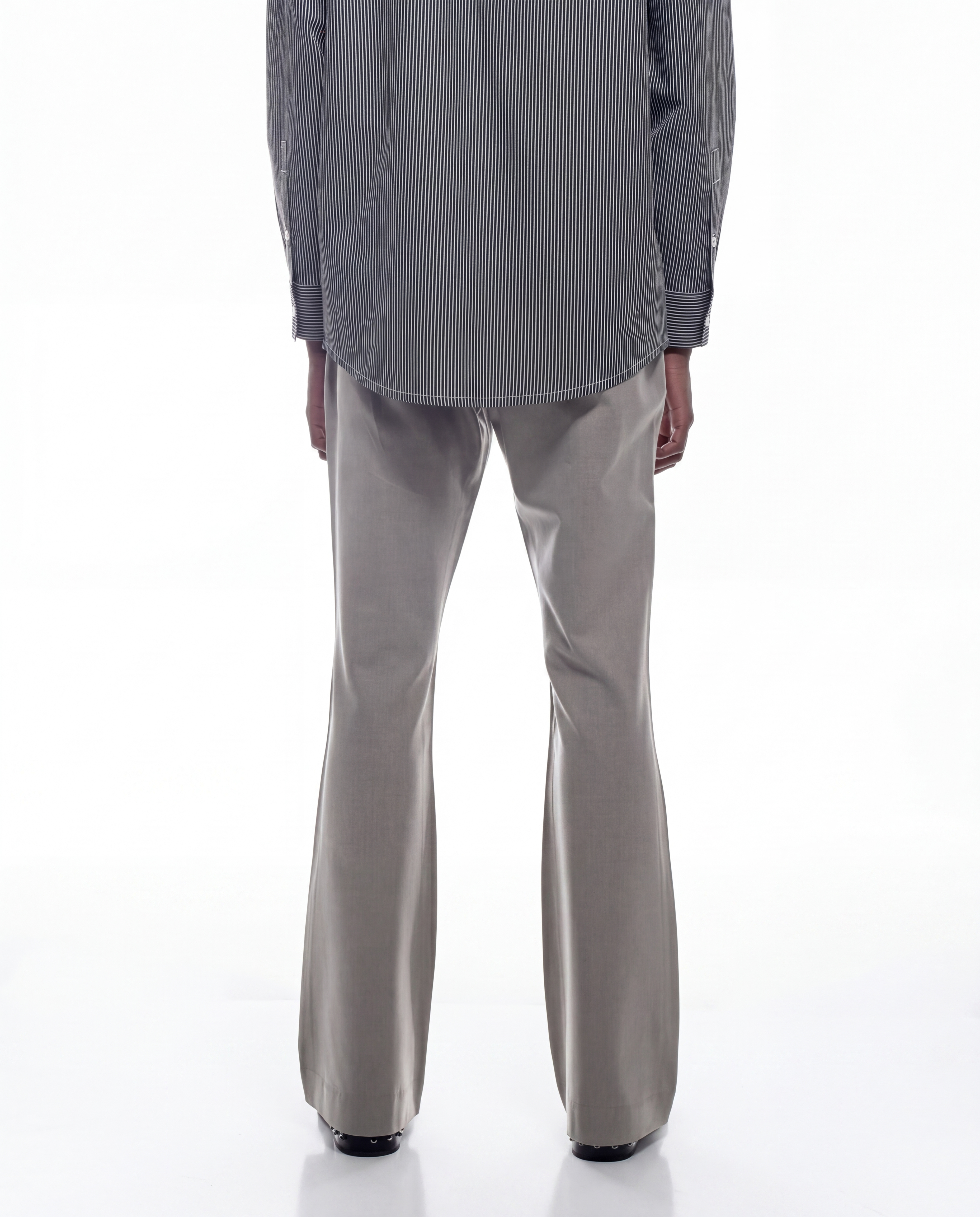 Flare Pants - Gray