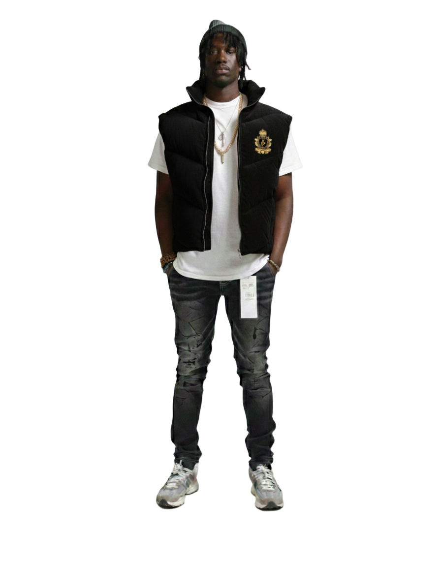 SABLE Corduroy Puff Vest
