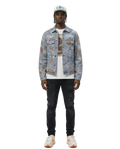 Lux Premium Washed Denim Jacket