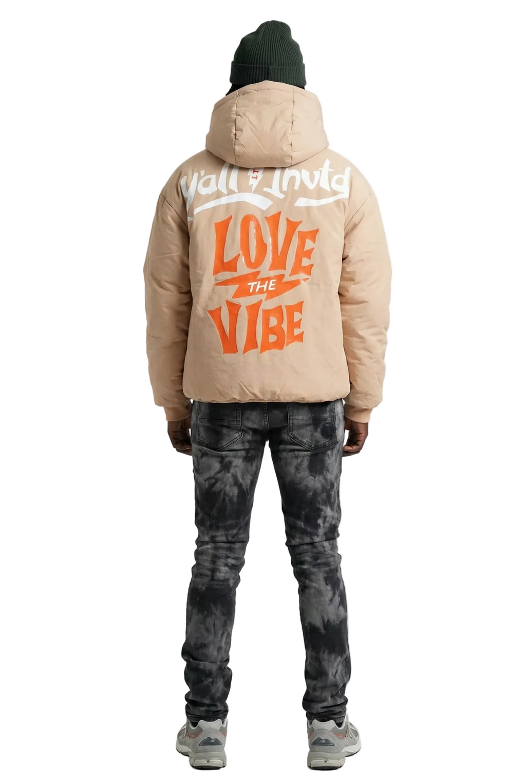 SANDS Padded Crop Style Nylon Pullover Jacket