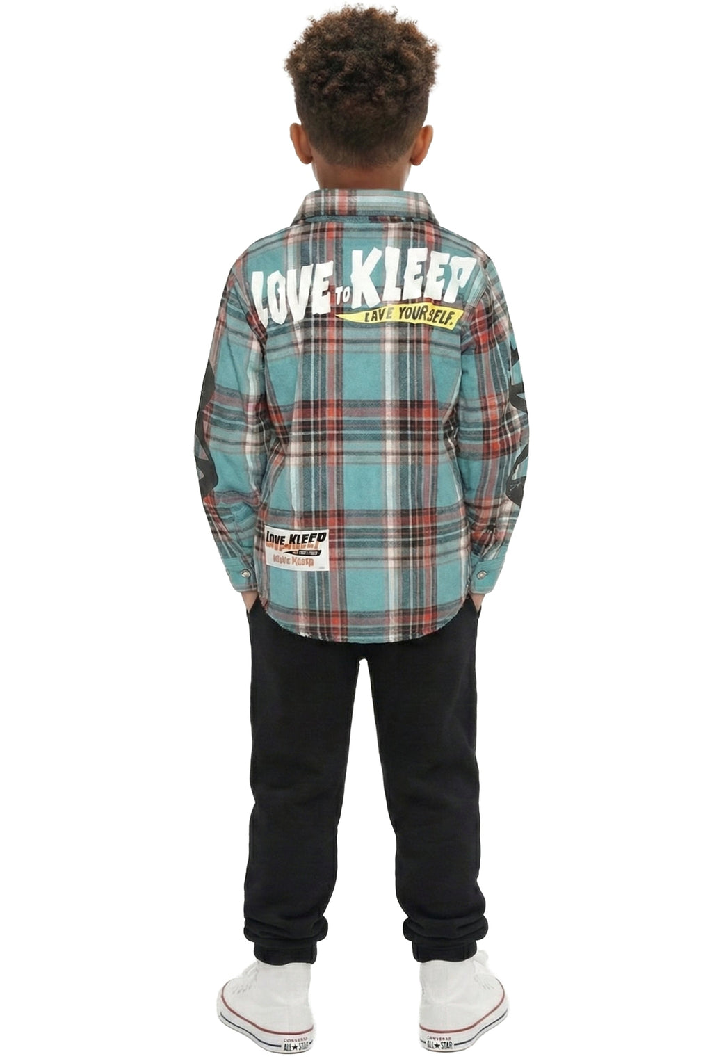 MARZI Kid's Premium Flannel Button Down Shirt