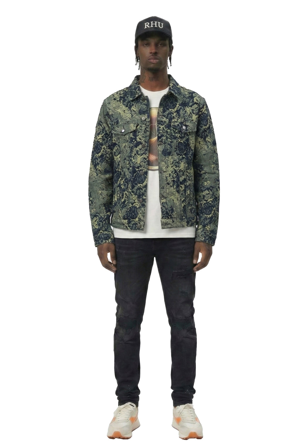 Robin Men's Jacquard Denim Jacket