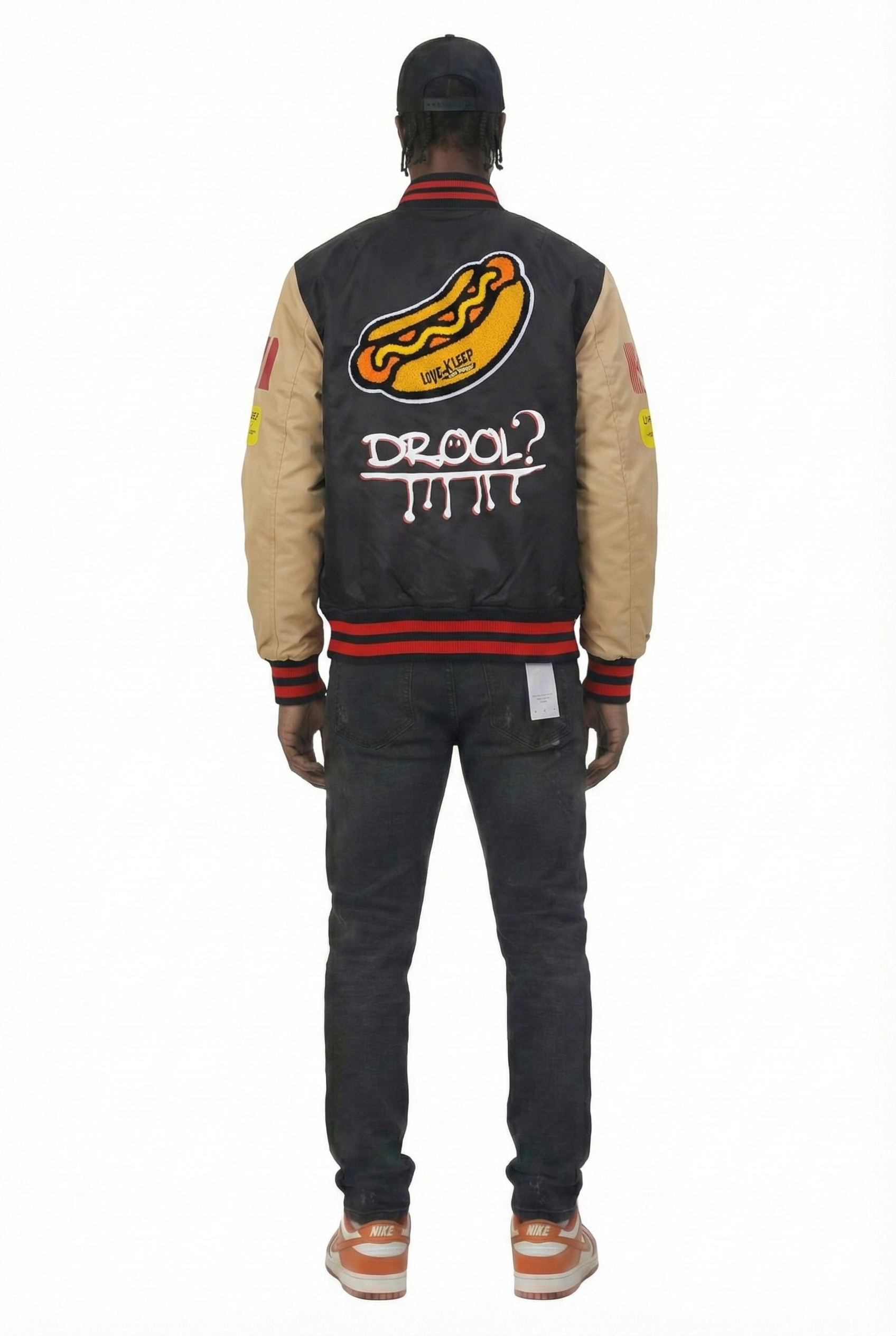 DAHLIA Padded Nylon Bomber Jacket