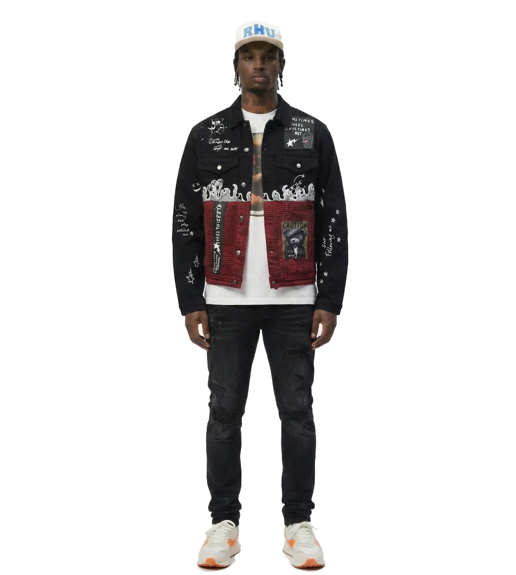 Brick Premium Washed Denim Jacket