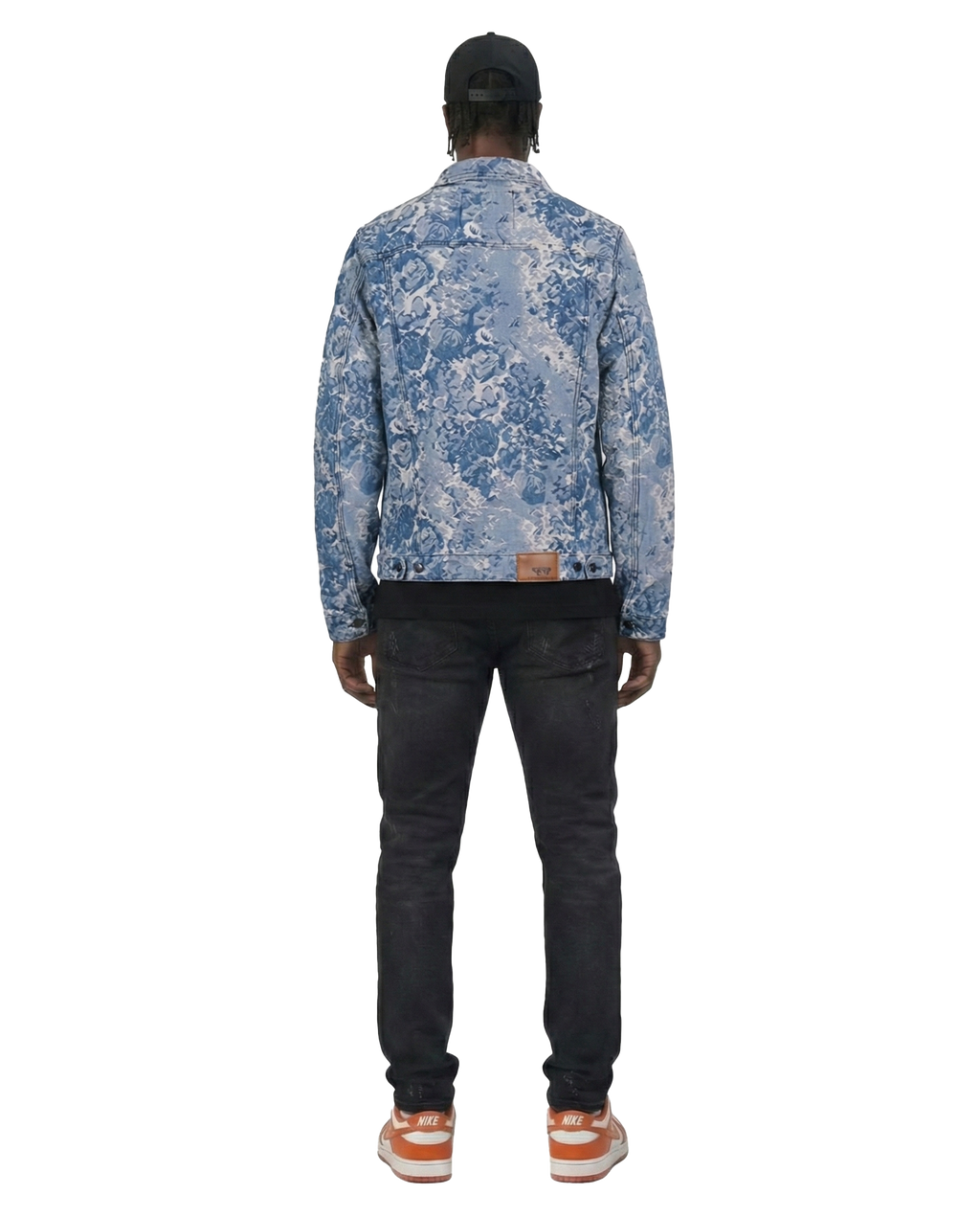 Flex Men's Jacquard Denim Jacket