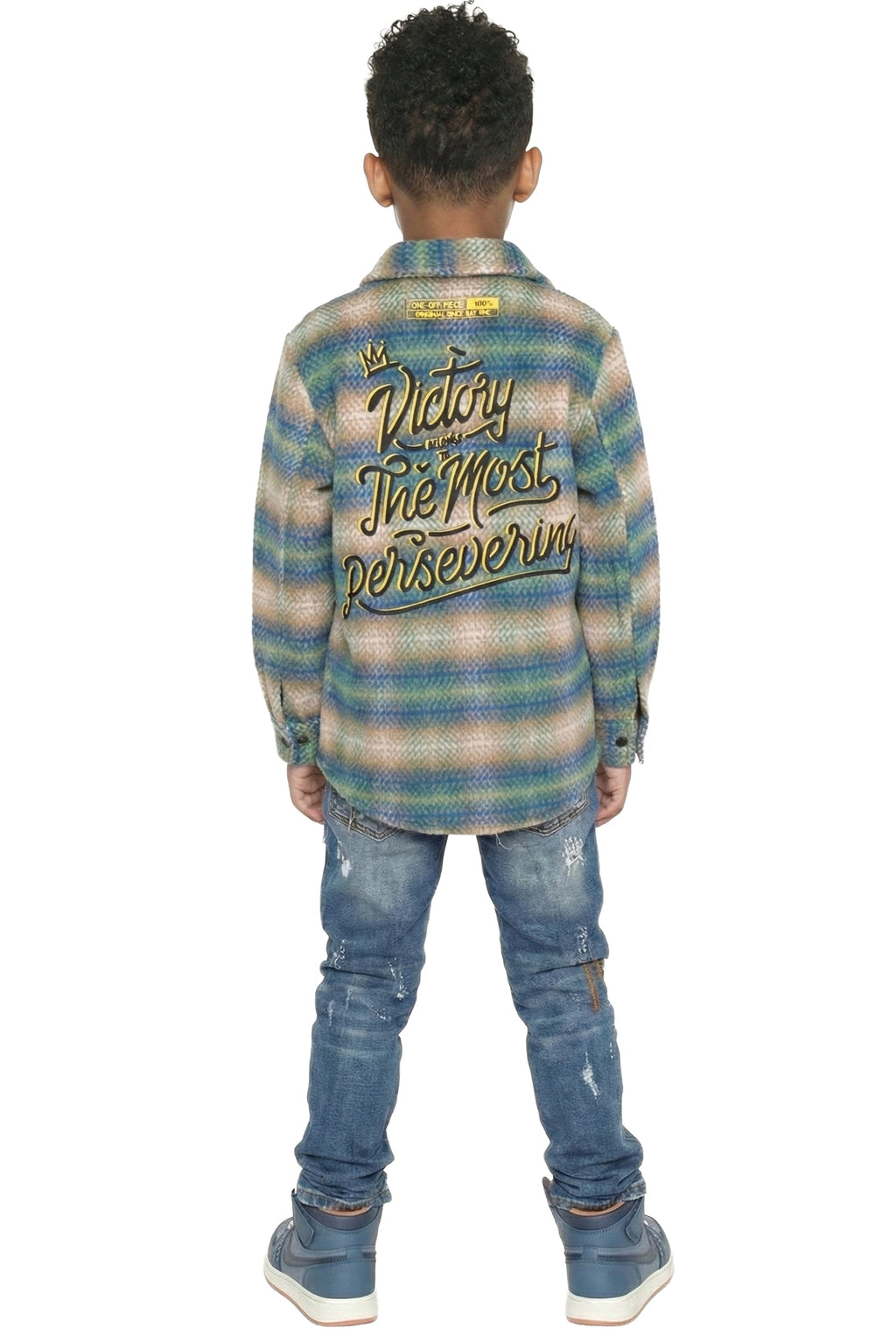 LAWN Kid's Oversize Flannel outer shirket