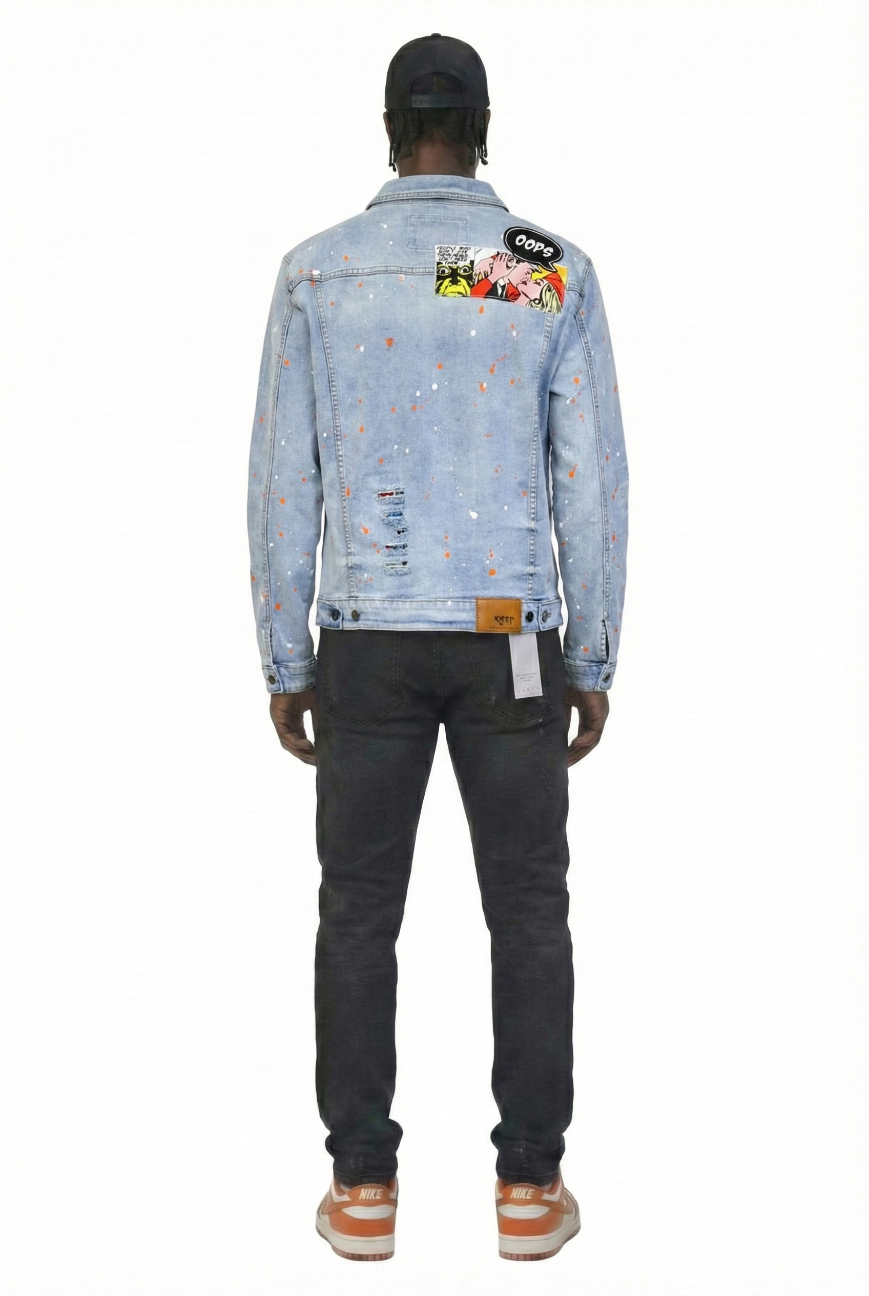 Karma Premium Washed Denim Jacket