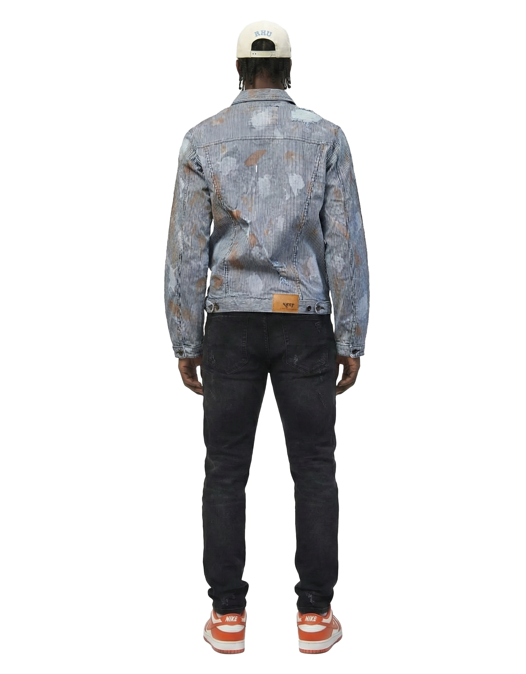 Tywin Pin Stripe Twill Jacket