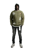HAMES Men's premium pullover sweater
