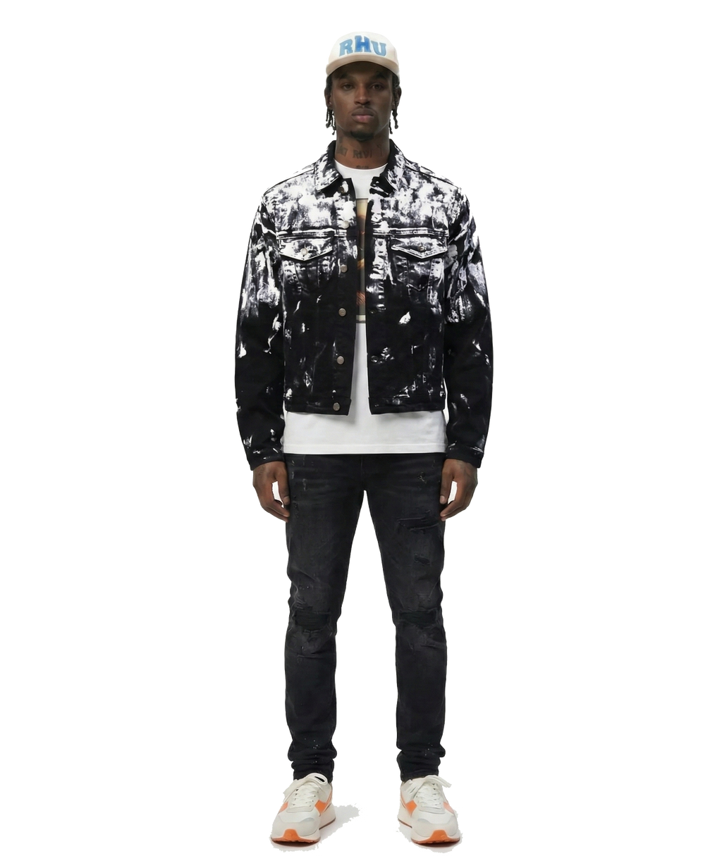 Thistle New premium washed denim jacket