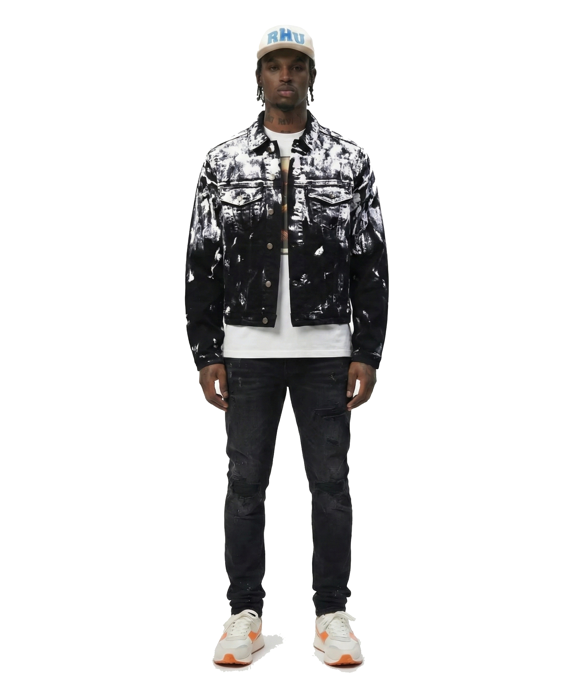 Thistle New premium washed denim jacket