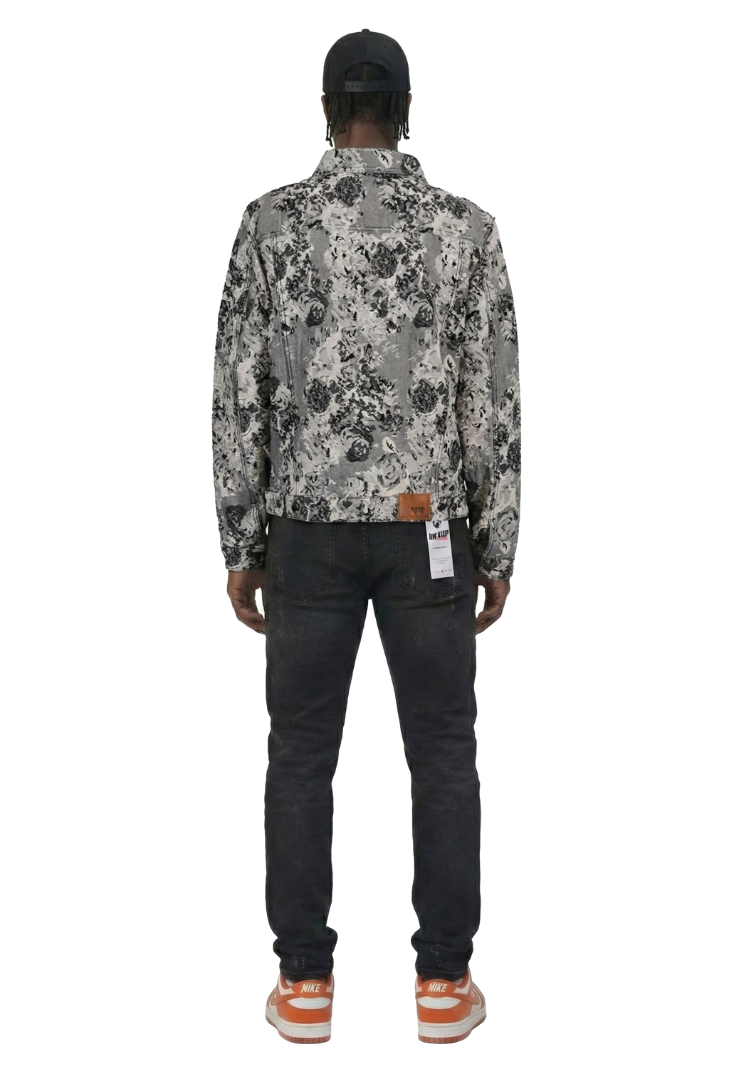 Vista Men's Jacquard Denim Jacket