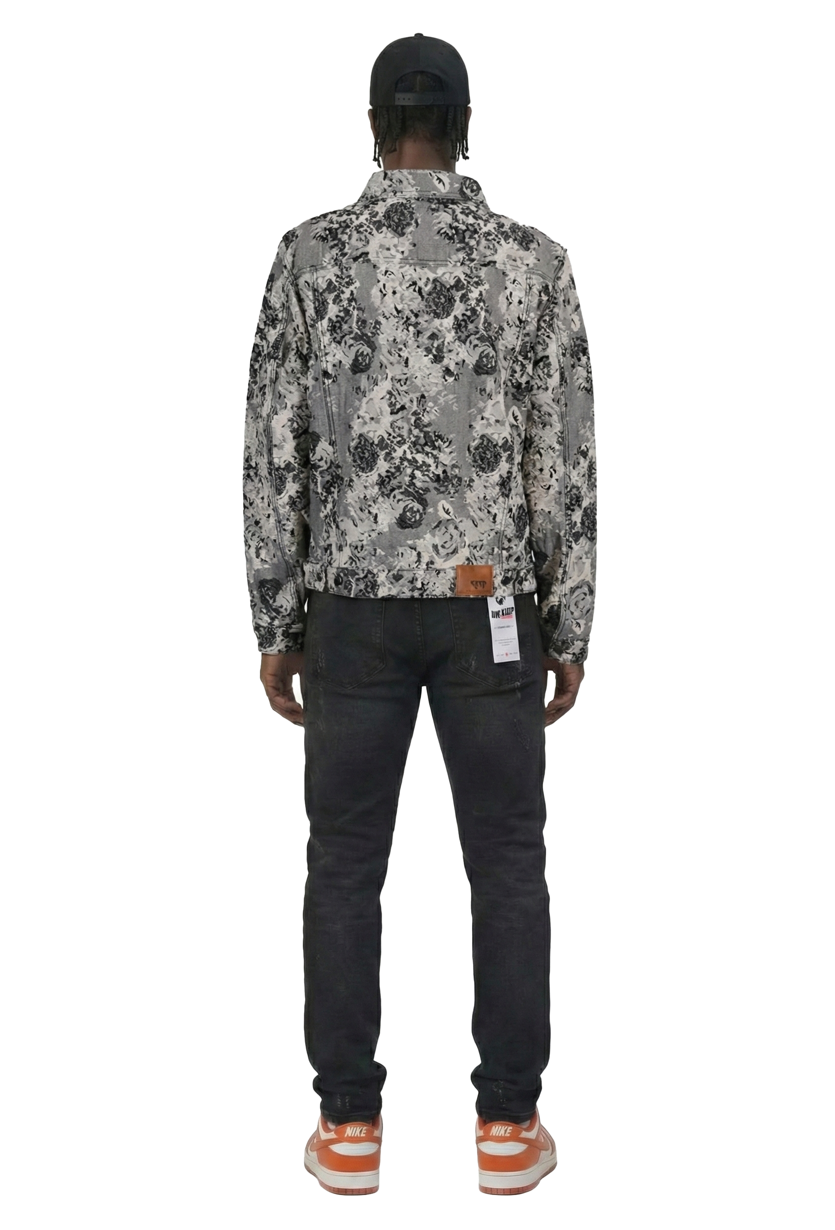 Vista Men's Jacquard Denim Jacket