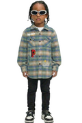 LAWN Kid's Oversize Flannel outer shirket