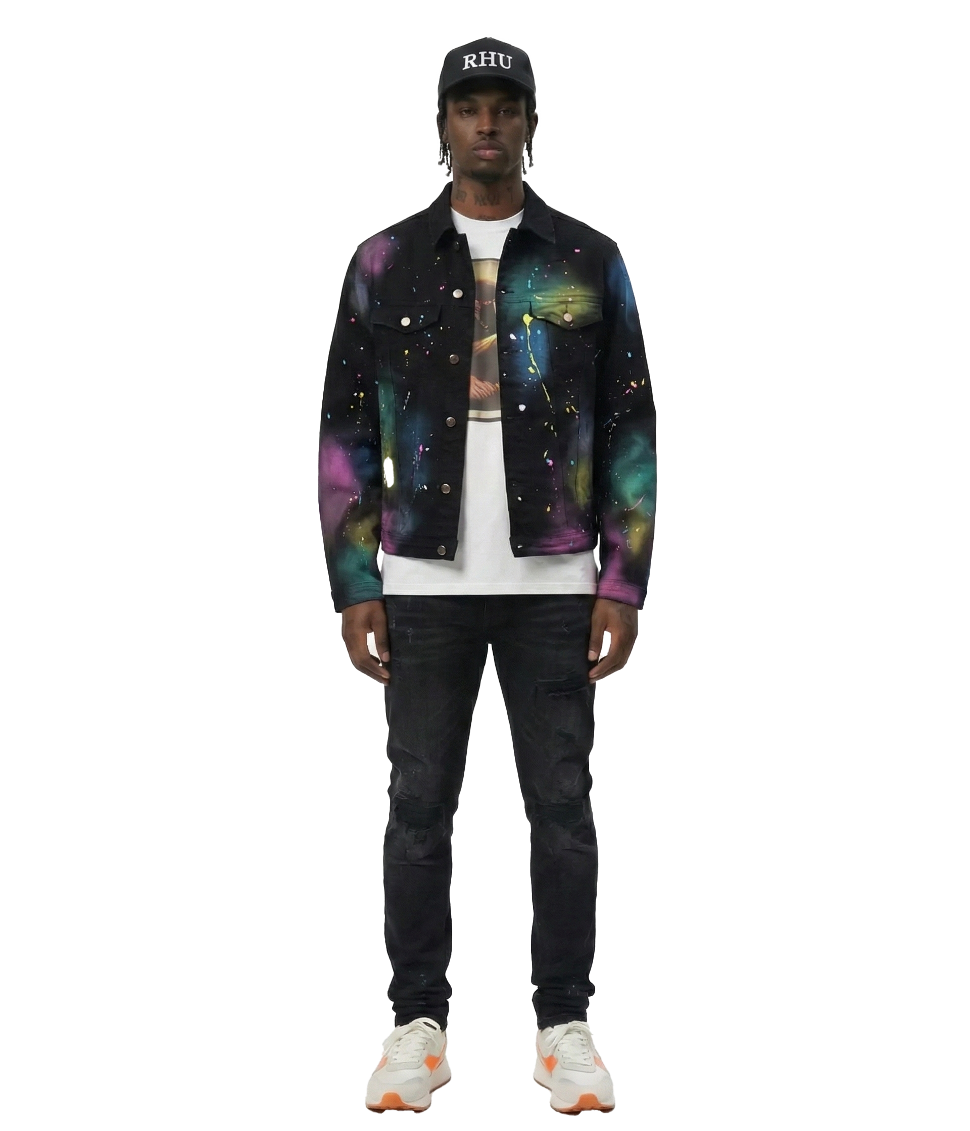 Galaxy Washed Denim Jacket