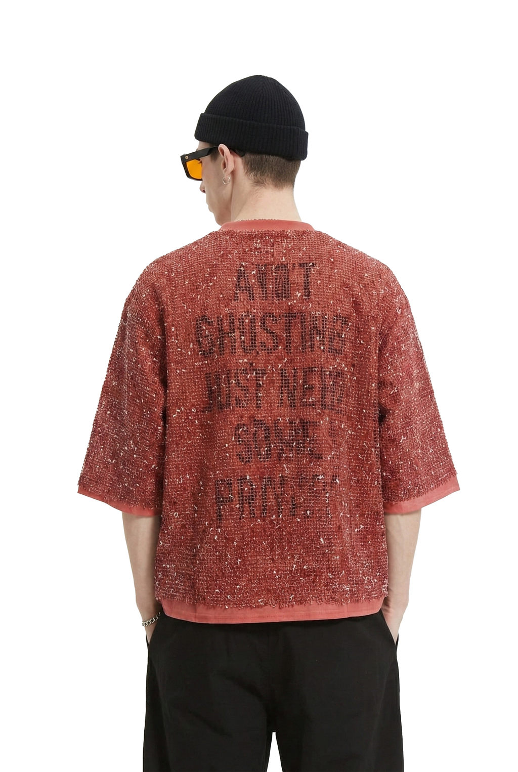 Celestial S/N Jersey 3/4 Sleeve Crop Top Tee
