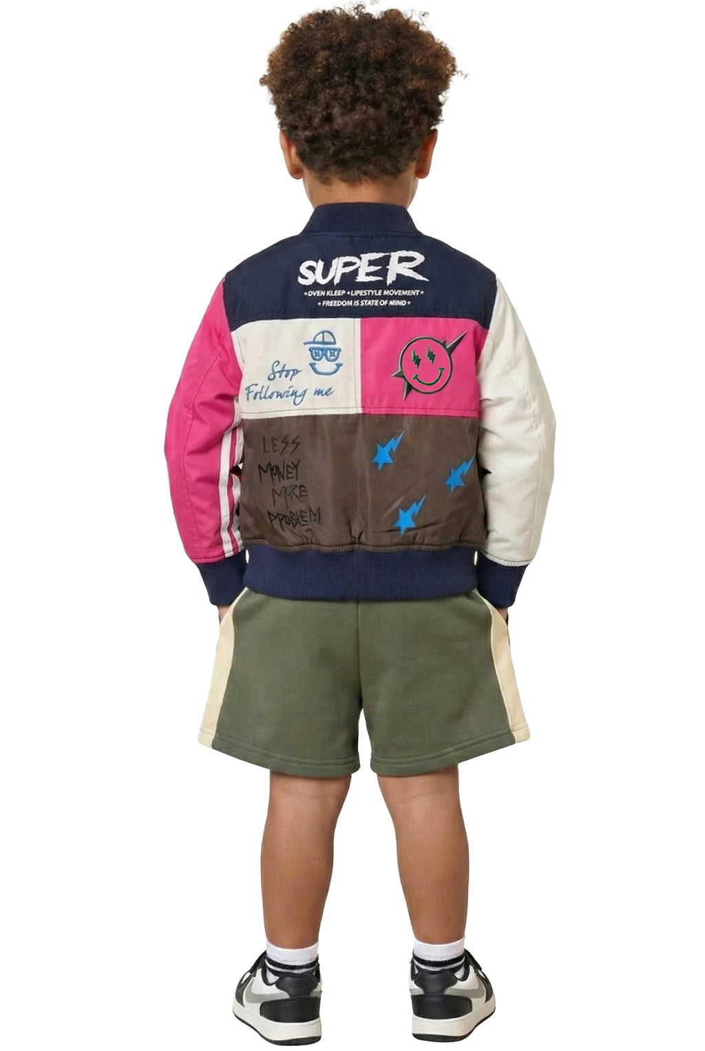 Laura Kid's Padded Bomber Jacket
