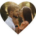 Wooden jigsaw puzzle – Heart-Shaped Custom Photo Puzzle