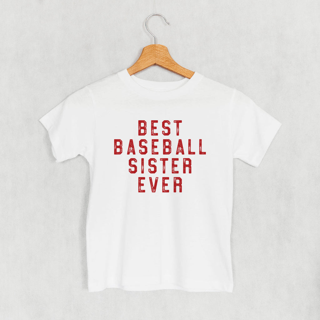 Best Baseball Sister Ever (Kids)