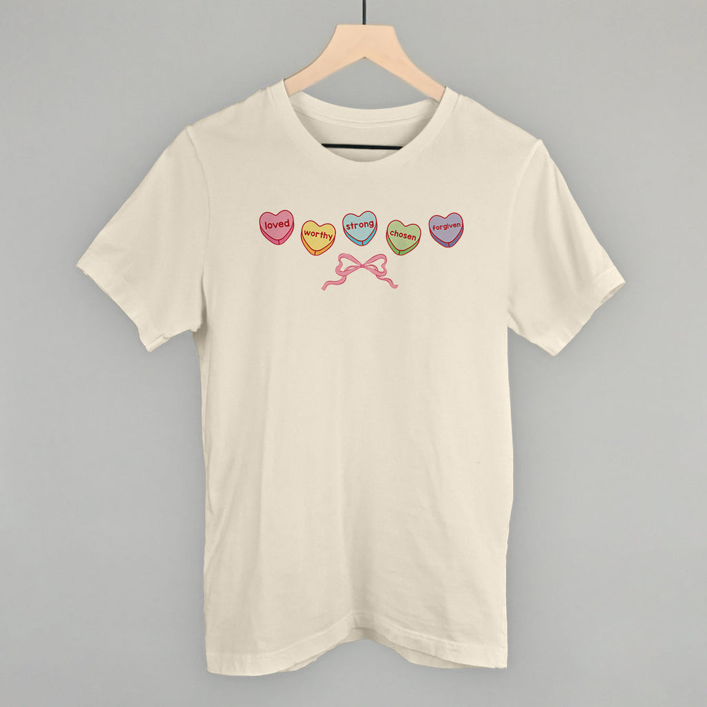 Faith Candy Hearts + Bow