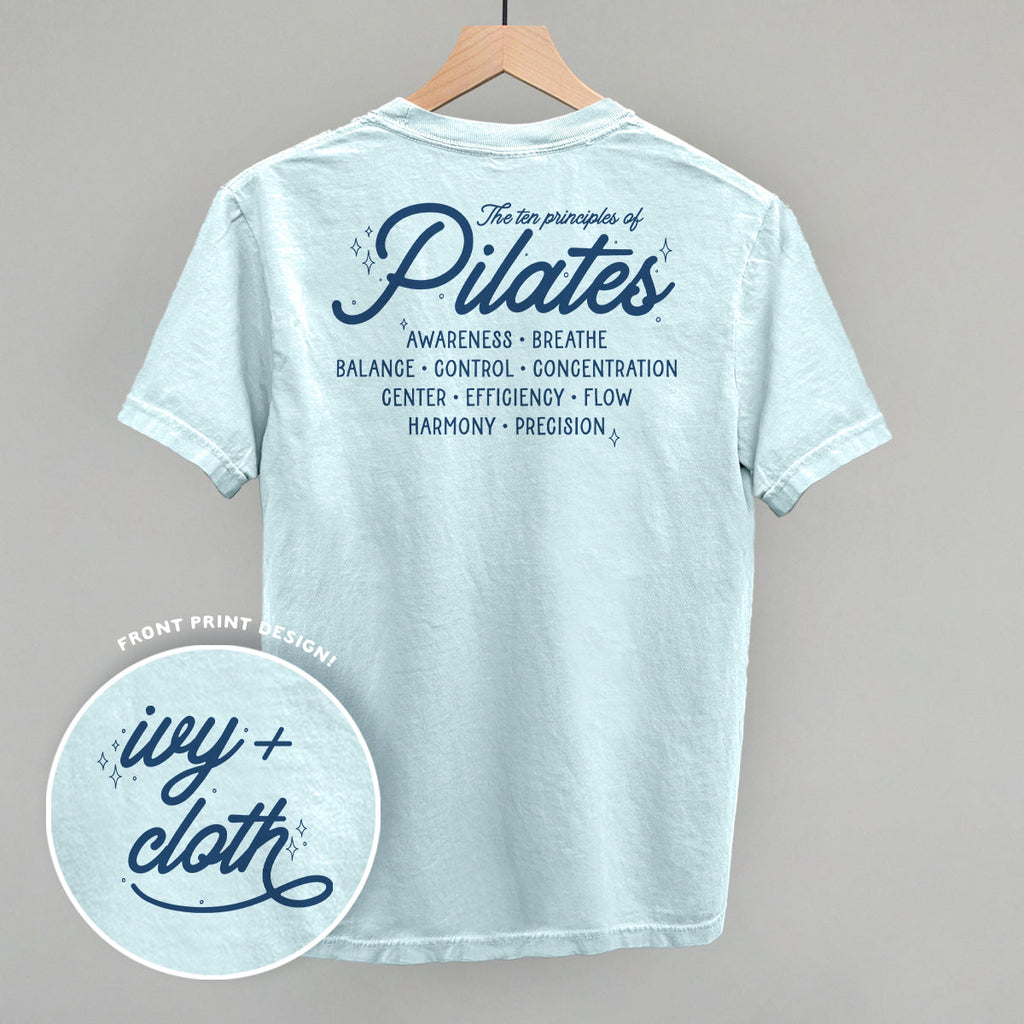 The 10 Principles Of Pilates (Back Print)