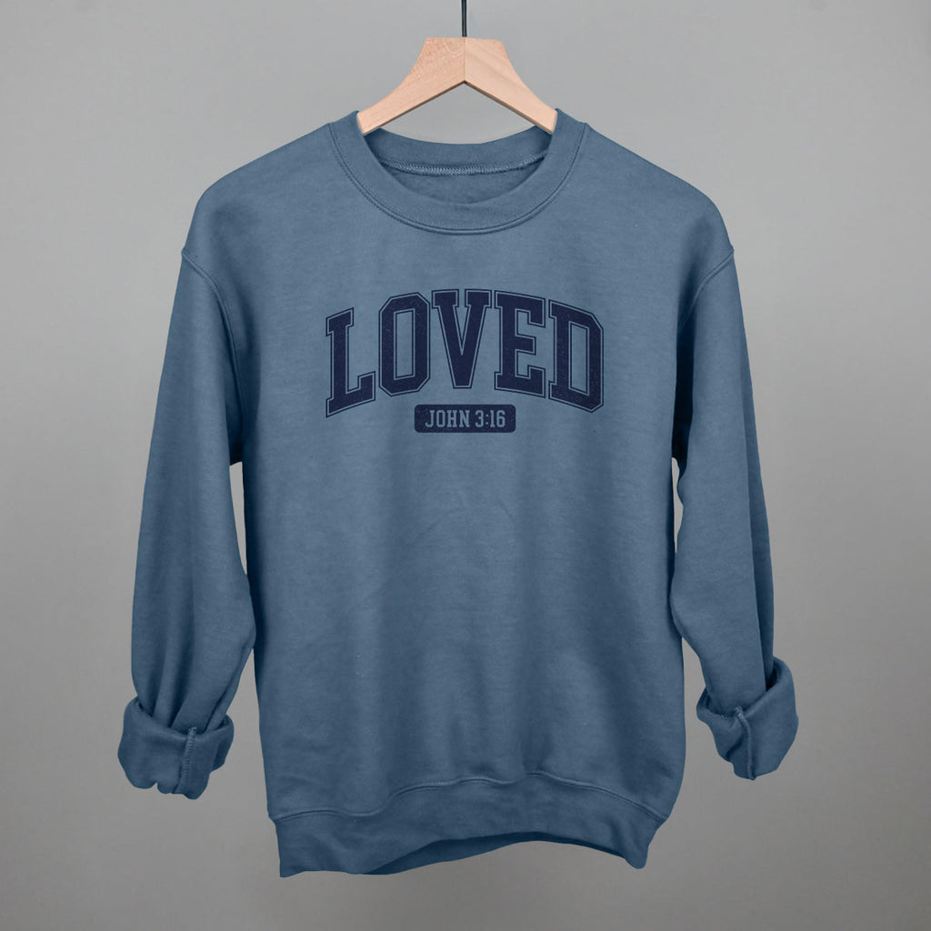Loved John 3:16 (Navy)