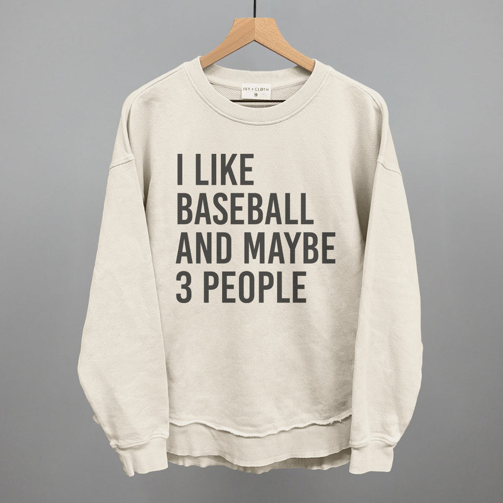 I Like Baseball and Maybe 3 People